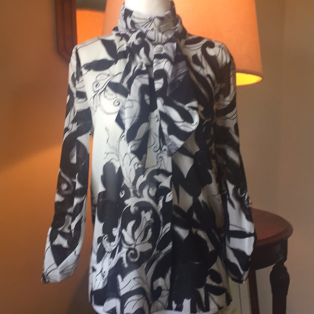 Versatile blouse. Very cute.